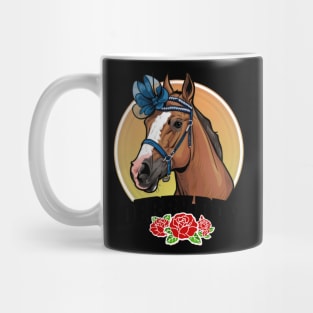Funny Derby Day 2024 Horse racing Fascinator Hat Derby Party Mug